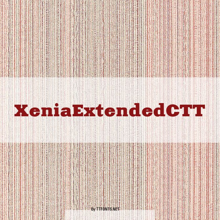 XeniaExtendedCTT example