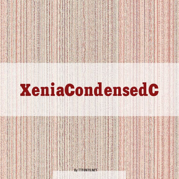 XeniaCondensedC example