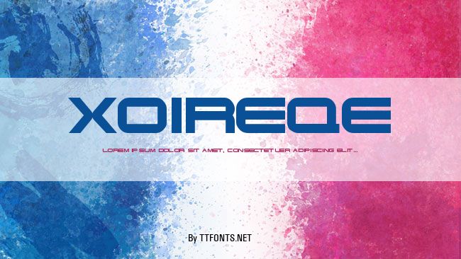 Xoireqe example