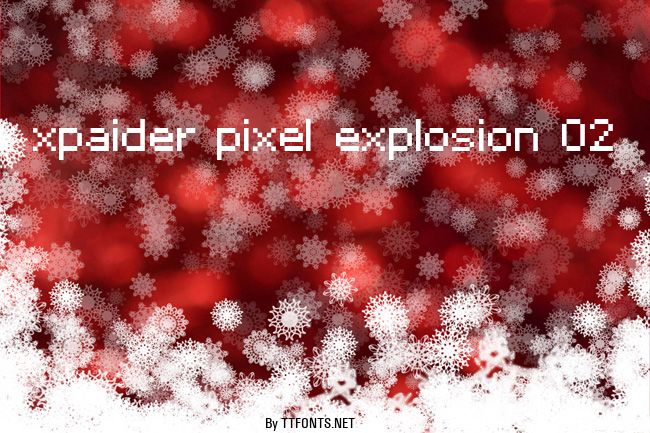 xpaider pixel explosion 02 example