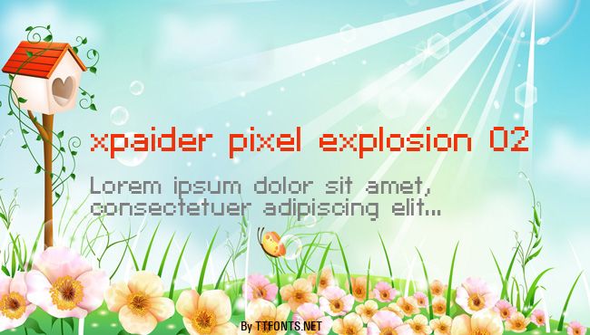 xpaider pixel explosion 02 example