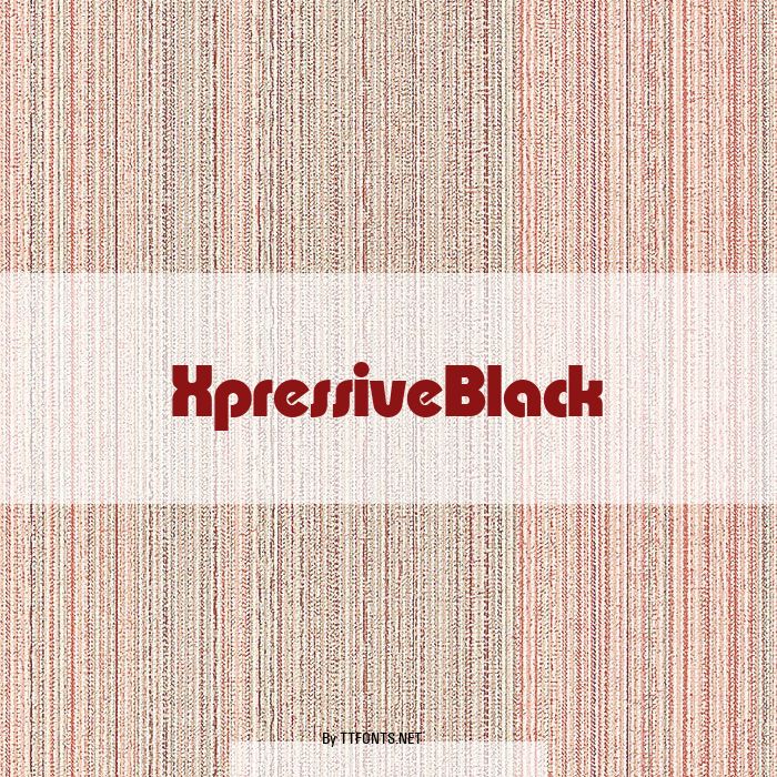 XpressiveBlack example