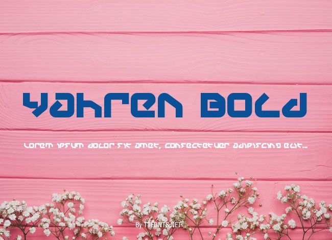 Yahren Bold example