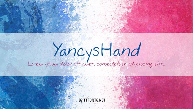 YancysHand example