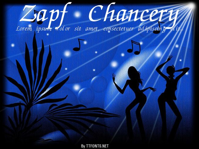 Zapf Chancery example