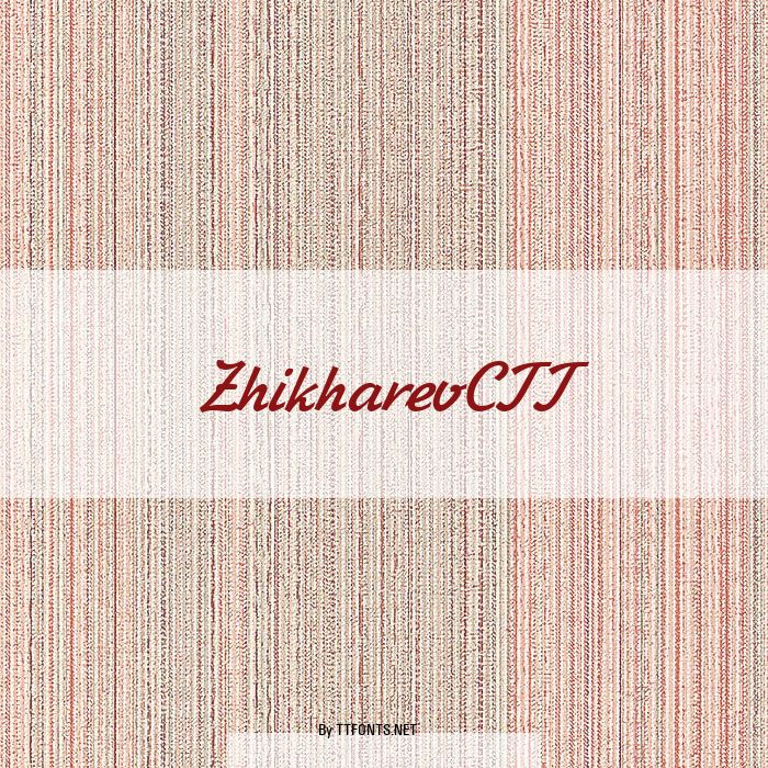 ZhikharevCTT example