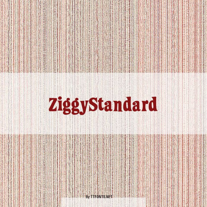 ZiggyStandard example