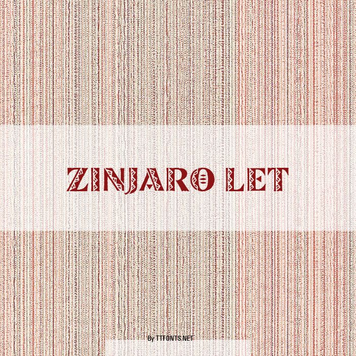 Zinjaro LET example