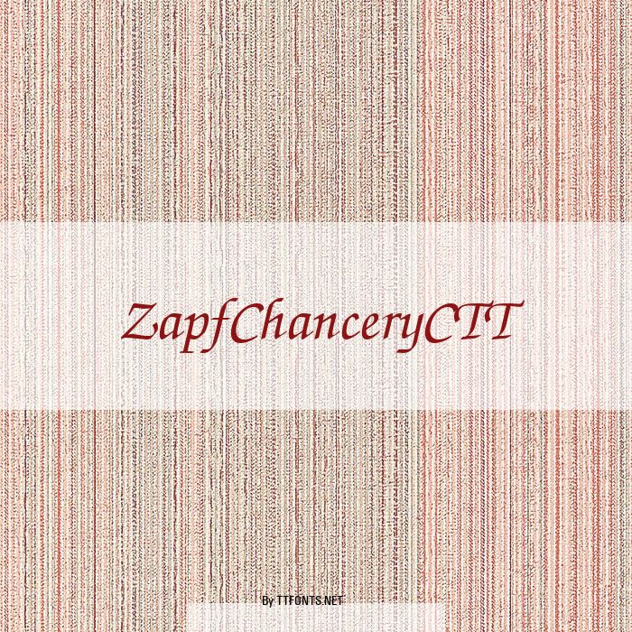 ZapfChanceryCTT example