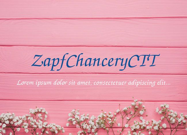ZapfChanceryCTT example