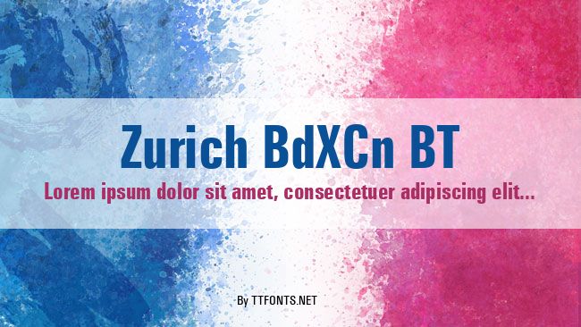 Zurich BdXCn BT example