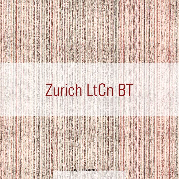 Zurich LtCn BT example