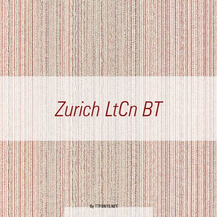 Zurich LtCn BT example