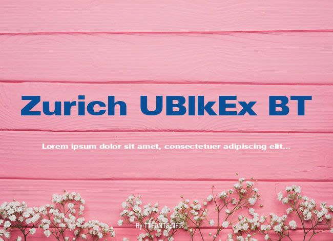 Zurich UBlkEx BT example