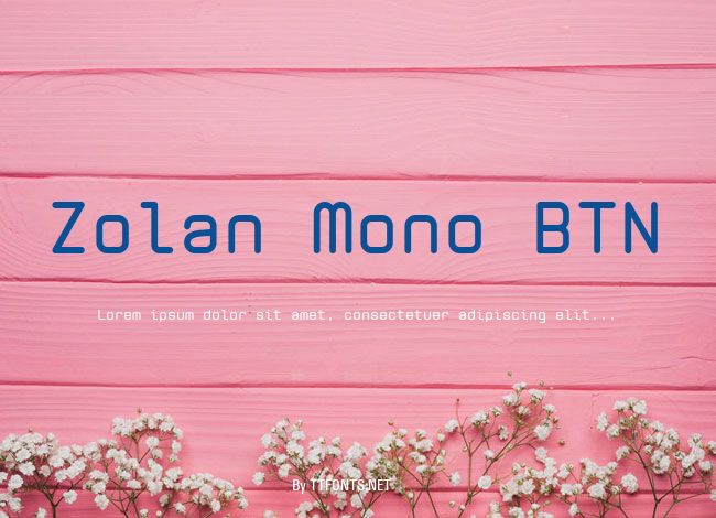 Zolan Mono BTN example