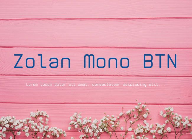 Zolan Mono BTN example