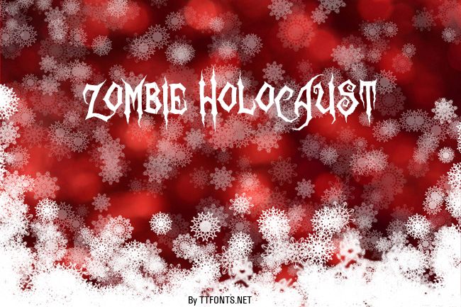 Zombie Holocaust example