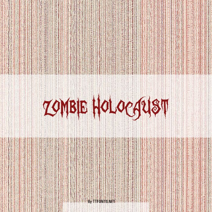 Zombie Holocaust example