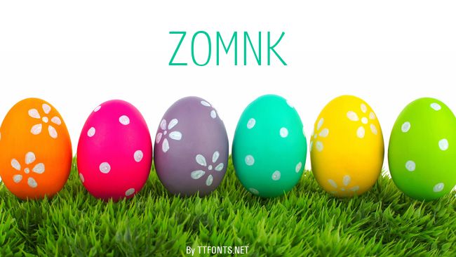 Zomnk example