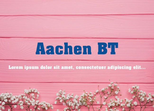 Aachen BT example