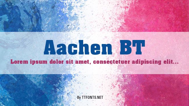 Aachen BT example