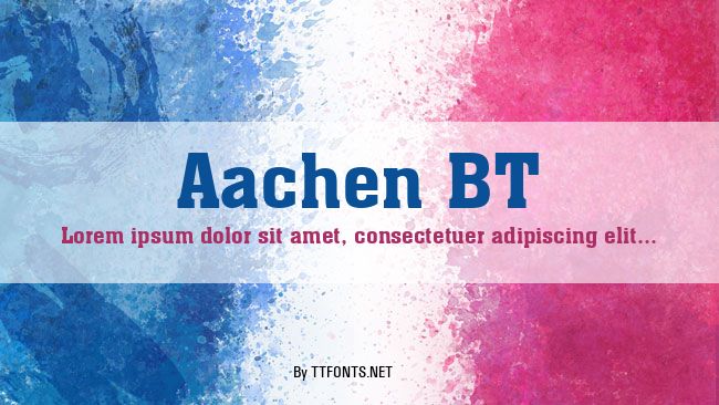 Aachen BT example