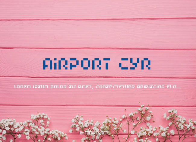 Airport Cyr example