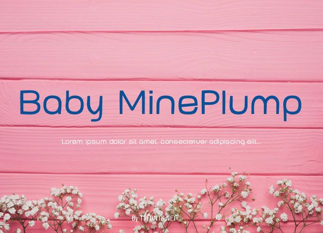 Baby MinePlump example