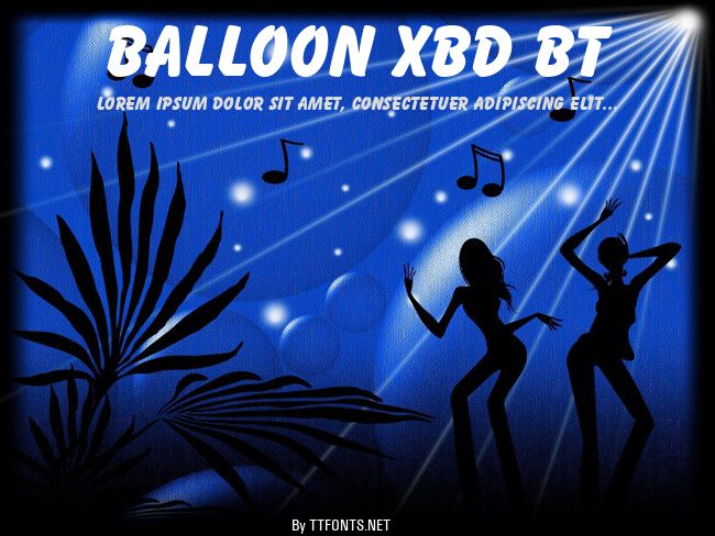 Balloon XBd BT example