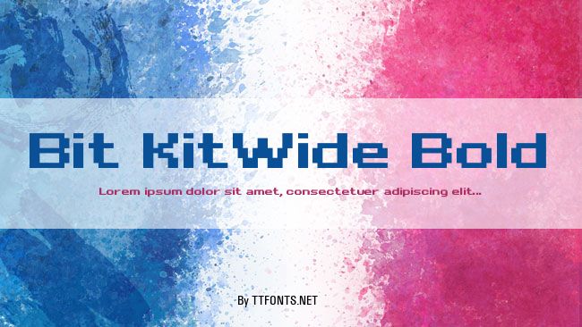 Bit KitWide Bold example
