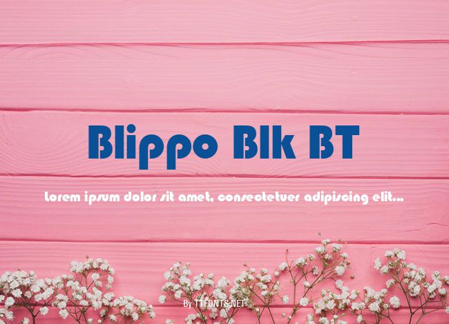 Blippo Blk BT example