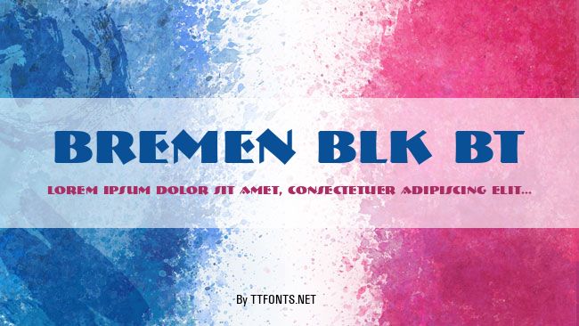Bremen Blk BT example