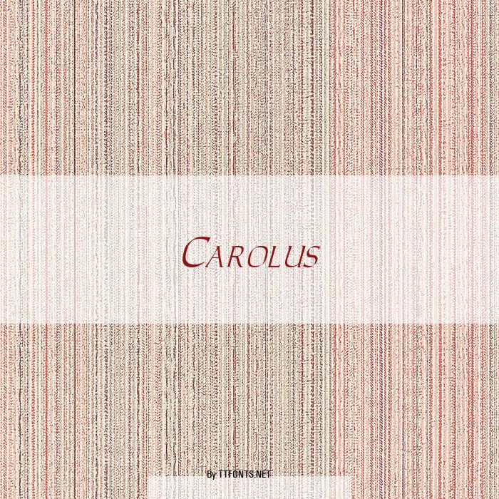 Carolus example