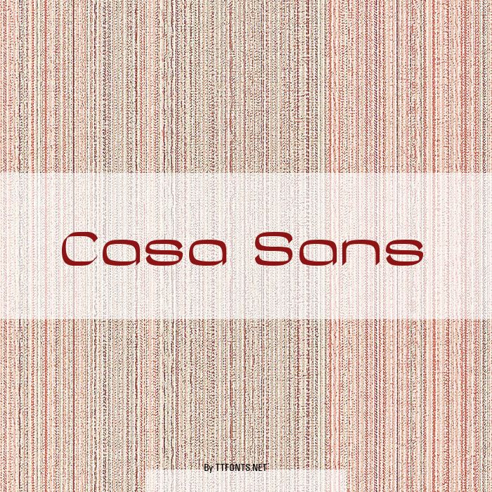 Casa Sans example