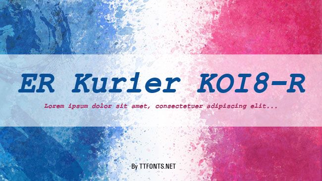 ER Kurier KOI8-R example