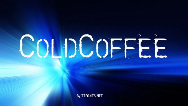 ColdCoffee example