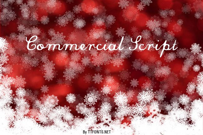 Commercial Script example