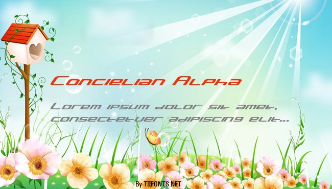 Concielian Alpha example