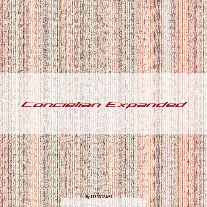 Concielian Expanded example