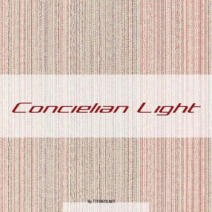 Concielian Light example