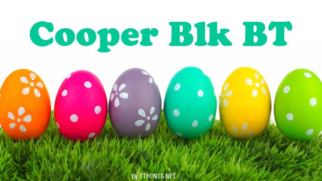 Cooper Blk BT example