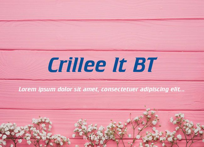 Crillee It BT example
