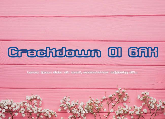 Crackdown O1 BRK example