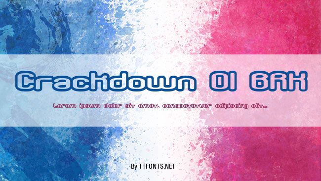 Crackdown O1 BRK example