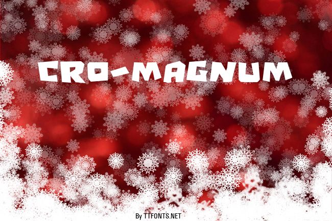 Cro-Magnum example