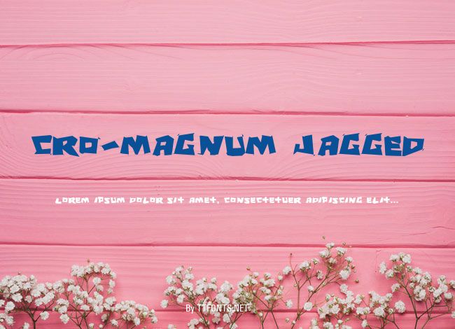 Cro-Magnum Jagged example