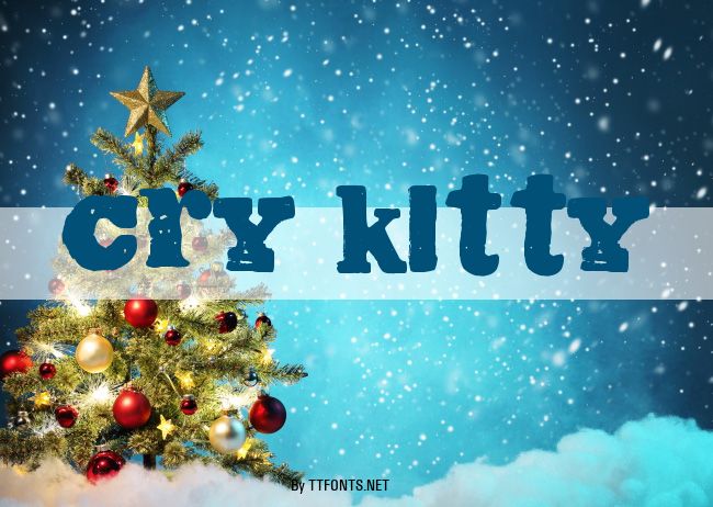 Cry Kitty example