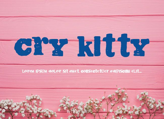 Cry Kitty example
