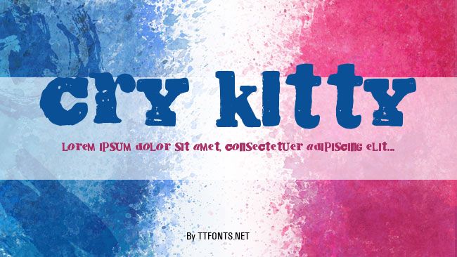 Cry Kitty example