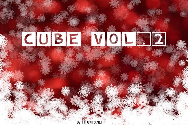 cube vol.2 example